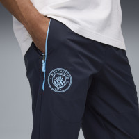 PUMA Manchester City Pumatech Woven Training pants 2025-2026 Dark Blue Light Blue
