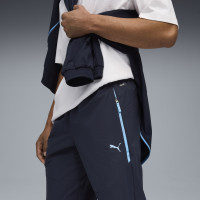 PUMA Manchester City Pumatech Woven Training pants 2025-2026 Dark Blue Light Blue