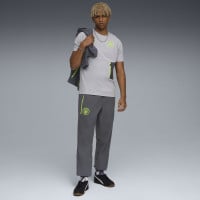 PUMA Manchester City Pumatech Trainingsbroek Woven 2025-2026 Grijs Groen