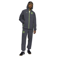 PUMA Manchester City Pumatech Woven Training Jacket 2025-2026 Grey Green