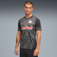 PUMA Red Bull Salzburg Trainingsset 2025-2026 Donkergrijs Zwart Rood