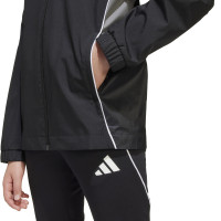 adidas Tiro 25 Competition Allweather Jacket Kids Black Grey