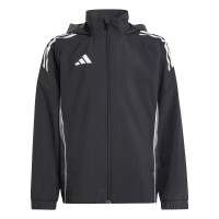 adidas Tiro 25 Competition Allweather Jacket Kids Black Grey