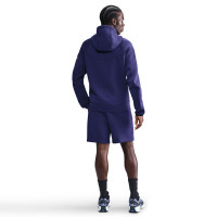 Nike FC Barcelona Tech Fleece Vest 2025-2026 Dark Purple Gold