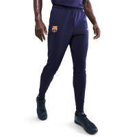 Nike FC Barcelona Strike Trainingspak 1/4-Zip 2025-2026 Donkerblauw Felpaars Goud