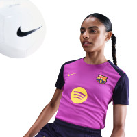 Nike FC Barcelona Strike Trainingsset 2025-2026 Dames Felpaars Donkerblauw Goud