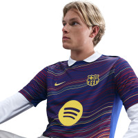 Nike FC Barcelona Pre-Match Training Shirt 2025-2026 Dark Blue Red Gold