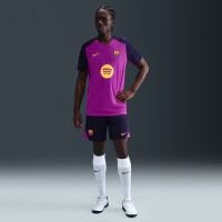 Nike FC Barcelona Strike Training Shirt 2025-2026 Bright Purple Dark Blue Gold