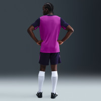 Nike FC Barcelona Strike Training Shirt 2025-2026 Bright Purple Dark Blue Gold