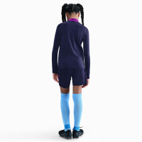 Nike FC Barcelona Strike Training Short 2025-2026 Kids Dark Blue Bright Purple Gold