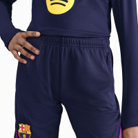 Nike FC Barcelona Strike Training Set 2025-2026 Kids Bright Purple Dark Blue Gold