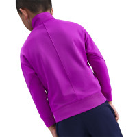 Nike FC Barcelona Strike Trainingspak Full-Zip 2025-2026 Kleuters Felpaars Donkerblauw Goud