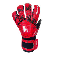 Onekeeper Vector Evolution Goalkeeper Gloves Kids Red Black White