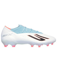 Skechers SKX_2 Elite Gras Voetbalschoenen (FG) Wit Blauw Oranje