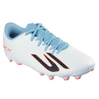 Skechers SKX_2 Club Gras / Kunstgras Voetbalschoenen (MG) Wit Blauw Oranje