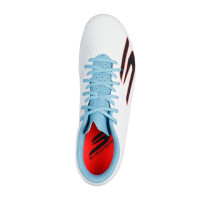 Skechers SKX_2 Club Gras / Kunstgras Voetbalschoenen (MG) Wit Blauw Oranje