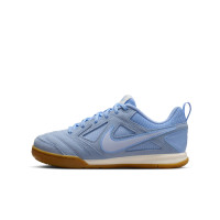 Nike Gato Indoor Football Shoes (IN) Kids Blue White Brown