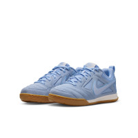 Nike Gato Indoor Football Shoes (IN) Kids Blue White Brown