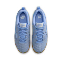 Nike Gato Indoor Football Shoes (IN) Kids Blue White Brown