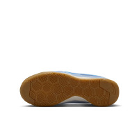 Nike Gato Indoor Football Shoes (IN) Kids Blue White Brown