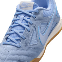 Nike Gato Indoor Football Shoes (IN) Kids Blue White Brown