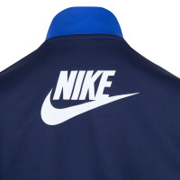 Nike Sportswear Essentials Tracksuit Full-Zip Toddlers Dark Blue White