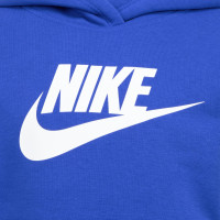 Nike Club Fleece Trainingspak Hooded Peuters Blauw Wit