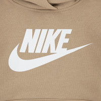 Nike Club Fleece Trainingspak Hooded Peuters Beige Wit