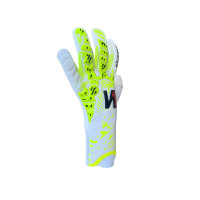 Onekeeper Iconic Goalkeeper Gloves Kids White Fluor Yellow Black