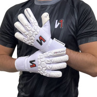 Onekeeper Ace Mesh Goalkeeper Gloves Kids White Black Red