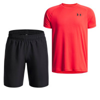 Under Armour Tech 2.0 Training Set Kids Red Black
