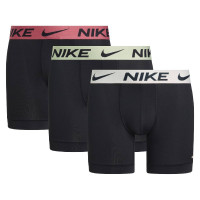 Nike Essential Micro Boxer Brief 3-Pack Zwart Roze Geel