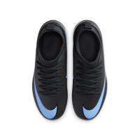 Nike Mercurial Superfly 10 Club Grass/Artificial Grass Football Boots (MG) Kids Black Light Blue
