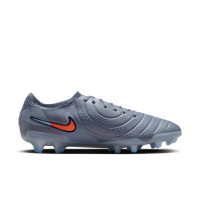 Nike Tiempo Legend 10 Elite Gras Football Boots (FG) Light Blue Bright Red Black