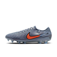 Nike Tiempo Legend 10 Elite Gras Football Boots (FG) Light Blue Bright Red Black
