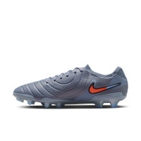 Nike Tiempo Legend 10 Elite Gras Football Boots (FG) Light Blue Bright Red Black