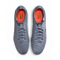 Nike Tiempo Legend 10 Elite Gras Football Boots (FG) Light Blue Bright Red Black