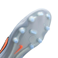 Nike Tiempo Legend 10 Elite Gras Football Boots (FG) Light Blue Bright Red Black