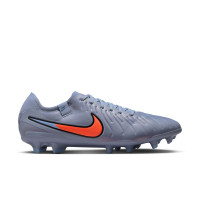 Nike Tiempo Legend 10 Pro Gras Football Boots (FG) Light Blue Bright Red Black