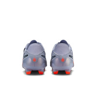 Nike Tiempo Legend 10 Academy Grass/Artificial Grass Football Boots (MG) Light Blue Bright Red Black