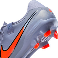 Nike Tiempo Legend 10 Academy Grass/Artificial Grass Football Boots (MG) Light Blue Bright Red Black