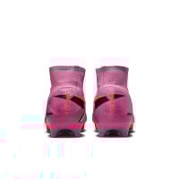 Nike Zoom Mercurial Superfly 10 Elite Gras Football Boots (FG) Pink Bright Red Light Blue