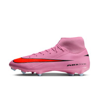 Nike Zoom Mercurial Superfly 10 Academy Grass/Artificial Grass Football Boots (MG) Pink Bright Red Light Blue