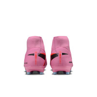 Nike Zoom Mercurial Superfly 10 Academy Grass/Artificial Grass Football Boots (MG) Pink Bright Red Light Blue