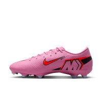 Nike Zoom Mercurial Vapor 16 Academy Grass/Artificial Grass Football Boots (MG) Pink Bright Red Light Blue
