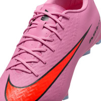 Nike Zoom Mercurial Vapor 16 Academy Grass/Artificial Grass Football Boots (MG) Pink Bright Red Light Blue
