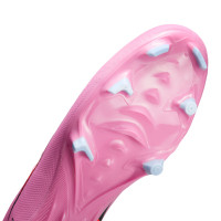 Nike Zoom Mercurial Vapor 16 Academy Grass/Artificial Grass Football Boots (MG) Pink Bright Red Light Blue