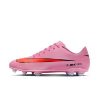 Nike Mercurial Vapor 16 Club Grass/Artificial Grass Football Boots (MG) Pink Bright Red Light Blue