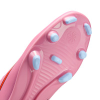 Nike Mercurial Vapor 16 Club Grass/Artificial Grass Football Boots (MG) Pink Bright Red Light Blue
