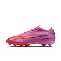 Nike Zoom Mercurial Vapor 16 Pro Artificial Grass Football Boots (AG) Pink Bright Red Light Blue